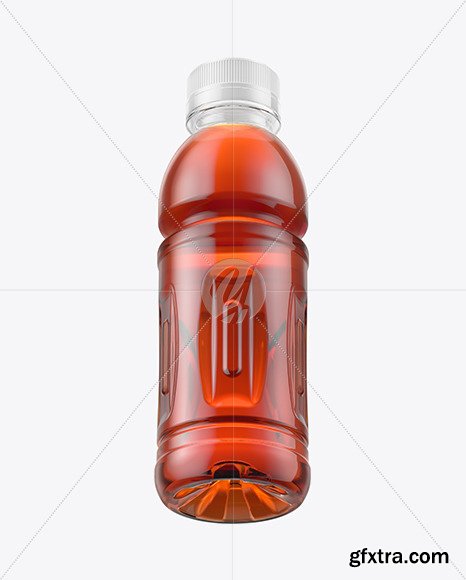 Tea Bottle with Condensation in Shrink Sleeve