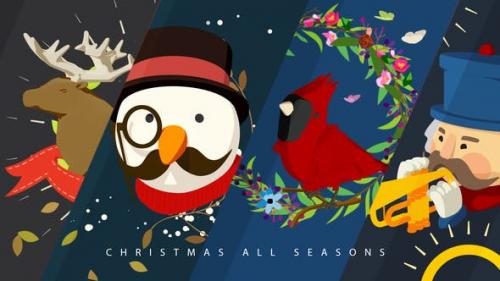 Videohive - Christmas All Seasons Video Greeting - 20840759