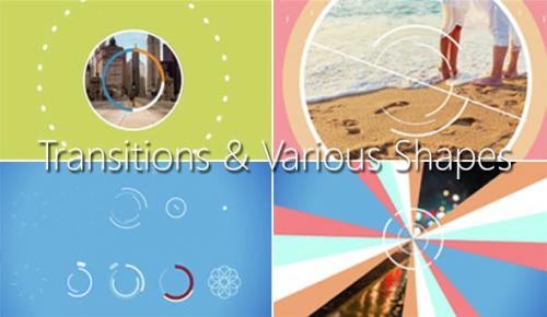 Videohive - Transitions & Various Shapes - 14883752
