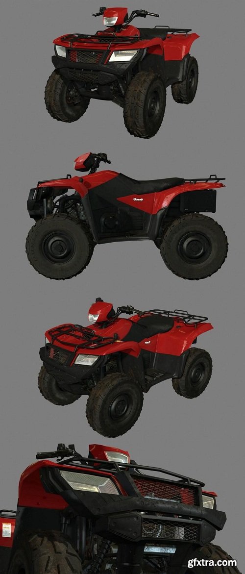 Quadbike ATV 3D Model