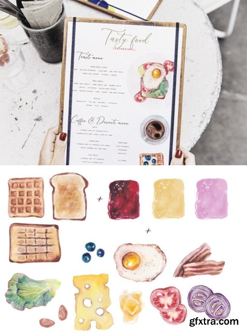 Food Watercolor Creator Kit 1738210
