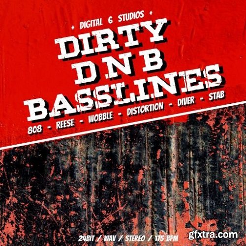 6Blocc Dirty DNB Basslines WAV