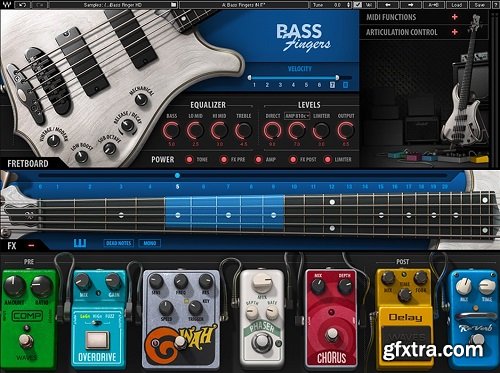 Waves Bass Fingers Library SD/HD v1.0-R2R