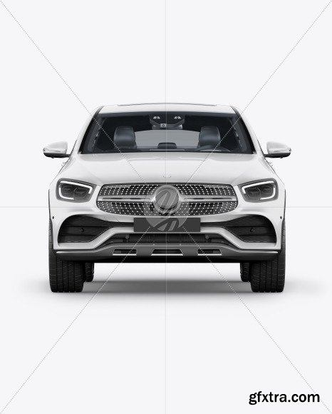Coupe Crossover SUV Mockup - Front View 48142