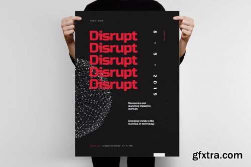 Disrupt 2 Poster Template