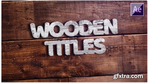Wooden Titles - After Effects 257710