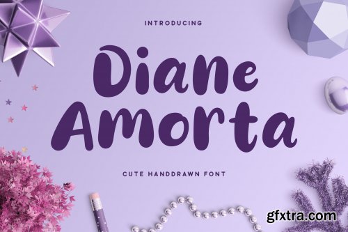 Diane Amorta - Cute Font