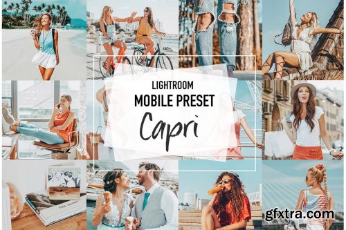 CreativeMarket - CAPRI 4 Lightroom Mobile presets 3957013