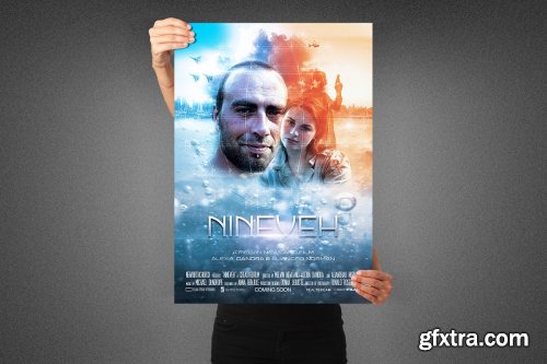 CreativeMarket - Nineveh Movie Poster Template 3987032
