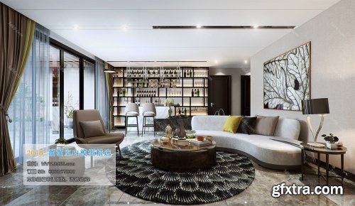 Modern Style Livingroom 58 (2019)