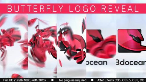 Videohive - Butterfly Logo Reveal - 15106150