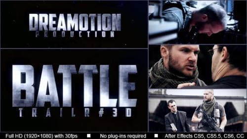 Videohive - Action Trailer (BATTLE) - 17414270