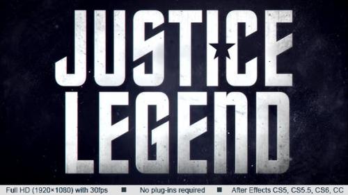 Videohive - Justice Legend Trailer - 19747459