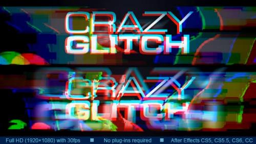 Videohive - Crazy Glitch Logo Reveal - 20291944