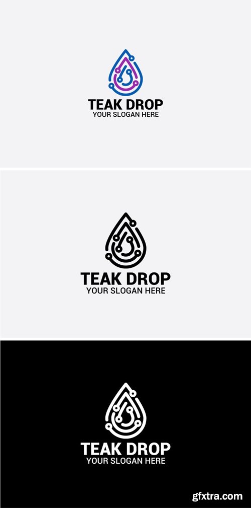 TEAK DROP Logo