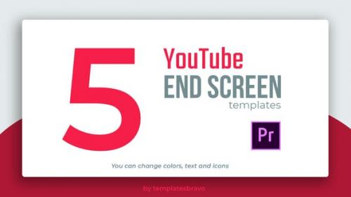 Videohive - YouTube End Screens - 24386795