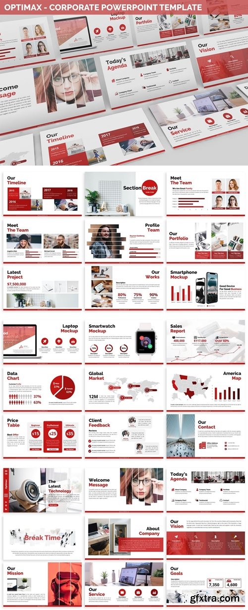 Optimax - Corporate Powerpoint Template