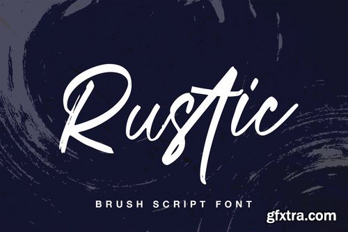 Rustic Brush Font