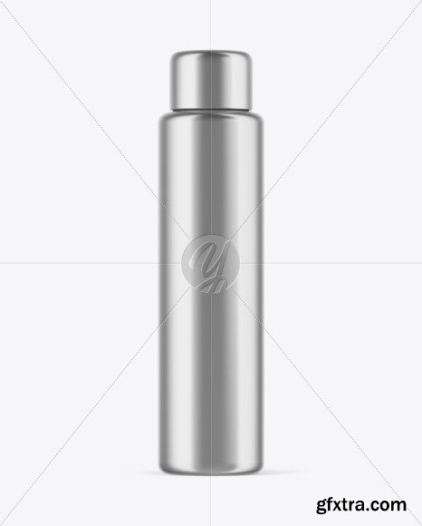 Metallic Cosmetic Bottle Mockup 48238