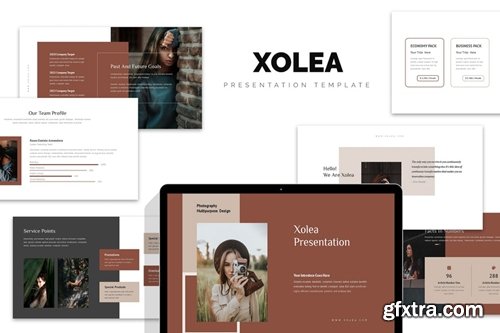 Xolea : Photography Business Profile Google Slides
