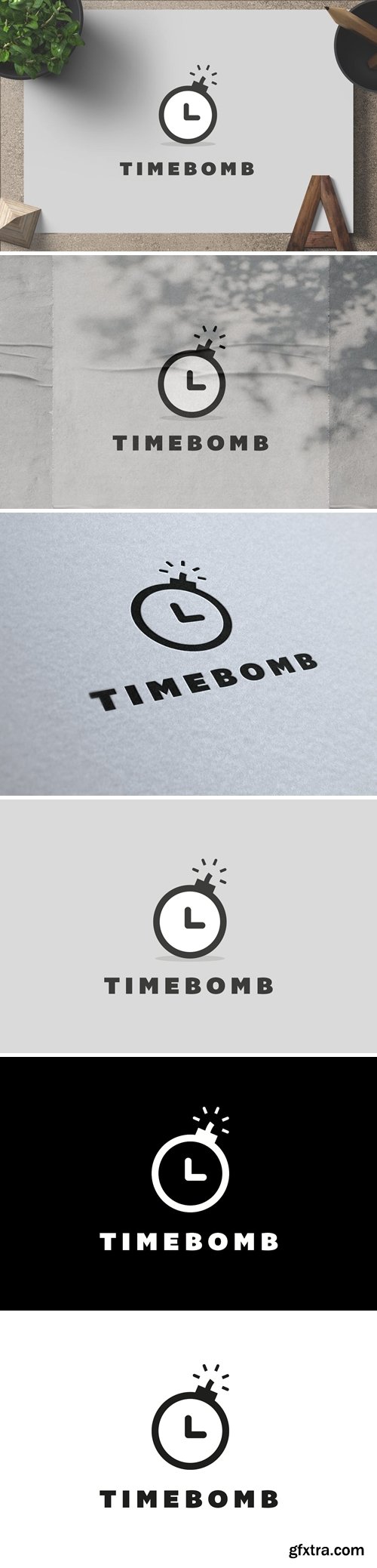 Timebomb — Logo Template