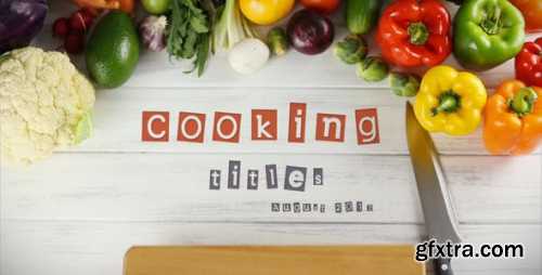VideoHive Cooking Titles 18507757