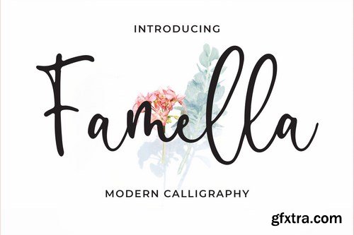 Famella - Modern Calligraphy Font