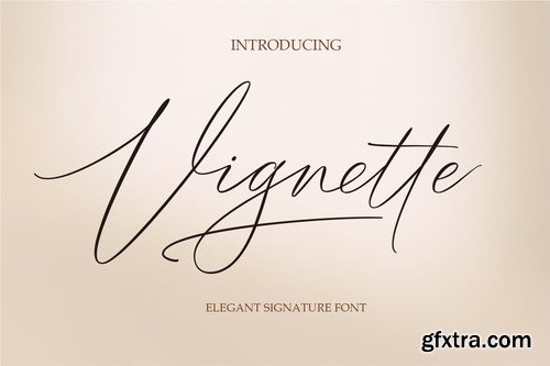CM - Vignette Signature Script 4080708