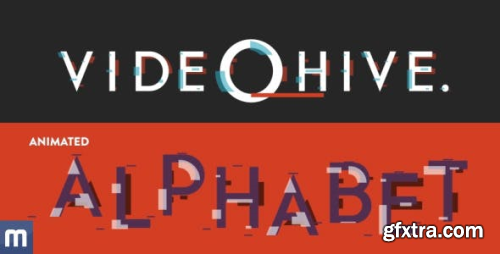VideoHive Alpha Bet - Animated Alphabet 10477594