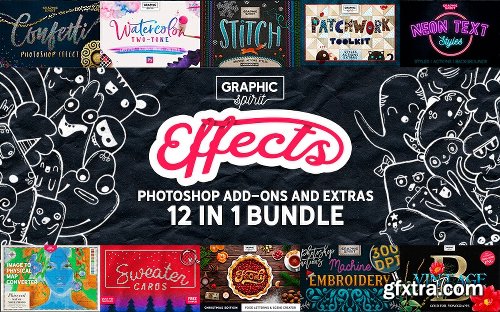 Inkydeals 12-In-1 Photoshop Add-Ons Bundle