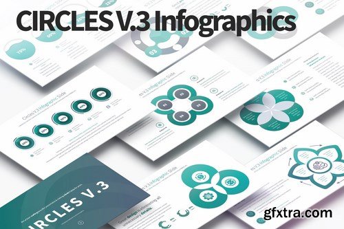 CIRCLES V.3 - PowerPoint Infographics Slides