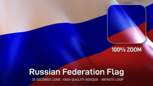 Videohive - Russian Federation Flag - 24534412