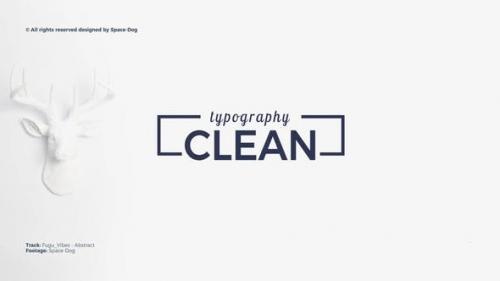 Videohive - Clean Typography | Premiere Pro - 24557218