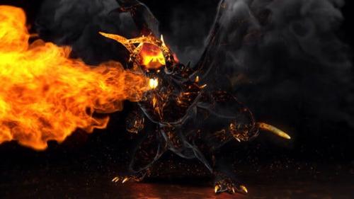 Videohive - Flame Demon - Fire Logo - 24566105