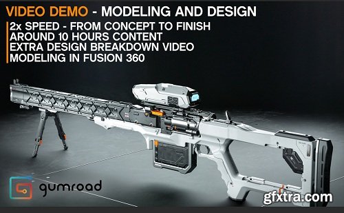 Sniper Design Demo in Fusion 360