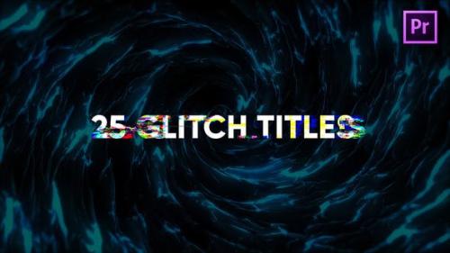 Videohive - Glitch Titles for Premiere Pro - 24587875
