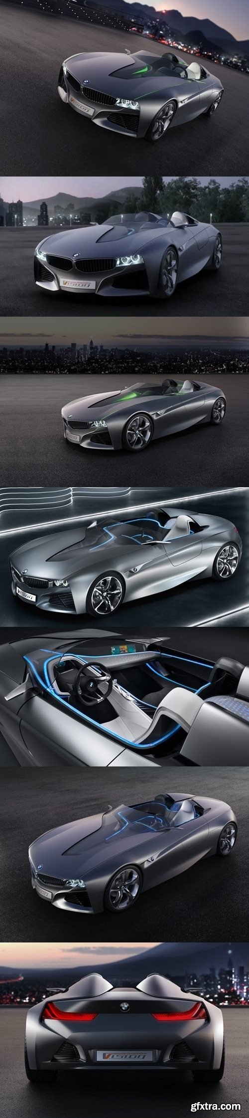 BMW Vision connected drive concept 3D Model