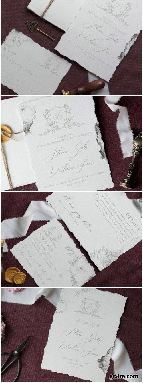 Modern Sketch - Wedding Set 1766327