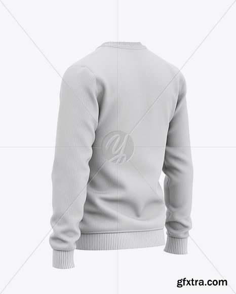 Men\'s Crew Neck Sweatshirt/Sweater Mockup 48690