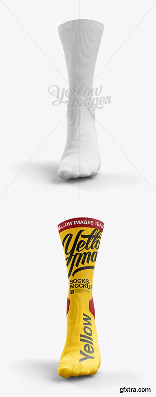 Men\'s Socks Front Mockup 11440