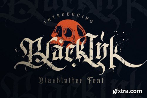 Blackink - Blackletter Font