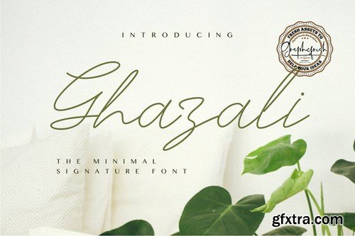 CM - Ghazali - The Minimal Signature Font 4108142