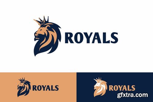 The Royals - Crowned Lion King Logo