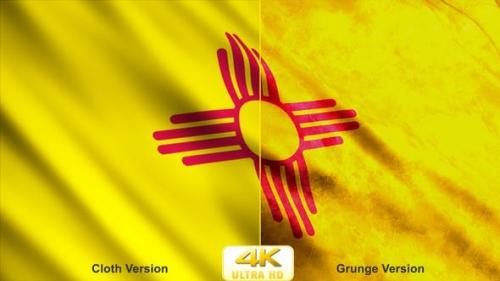 Videohive - New Mexico State Flags - 24625172