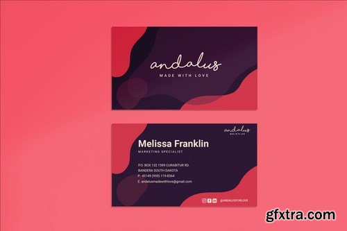Andalus Business Card