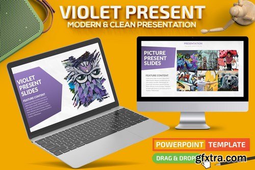 Violet - Powerpoint and Keynote Templates