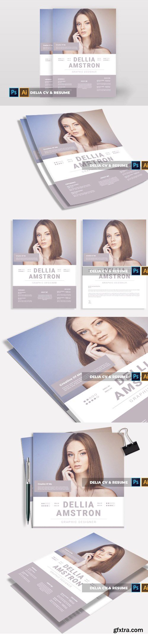 Delia | CV & Resume