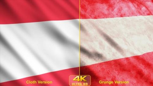 Videohive - Austria Flags - 24630539