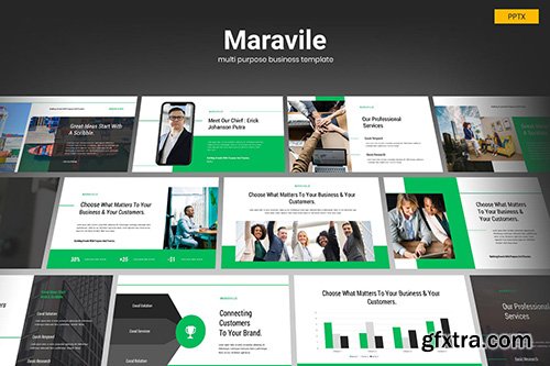 Maravile - Multipurpose Business Powerpoint