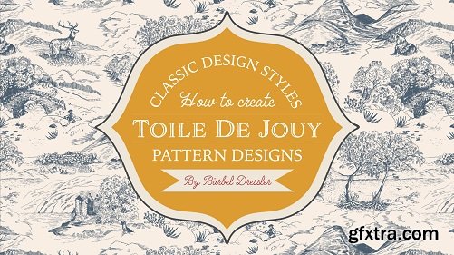 Classic Pattern Styles - How To Create Toile de Jouy Patterns